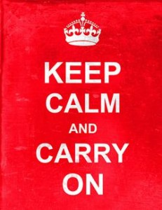 Stay calm in the face of stress